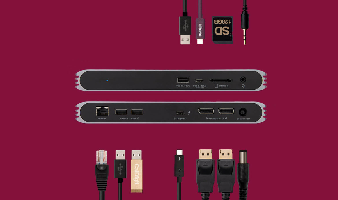 GINGER掲載商品】 USB-C caldigit 分配器・切替器 HDMI thunderbolt3 ...