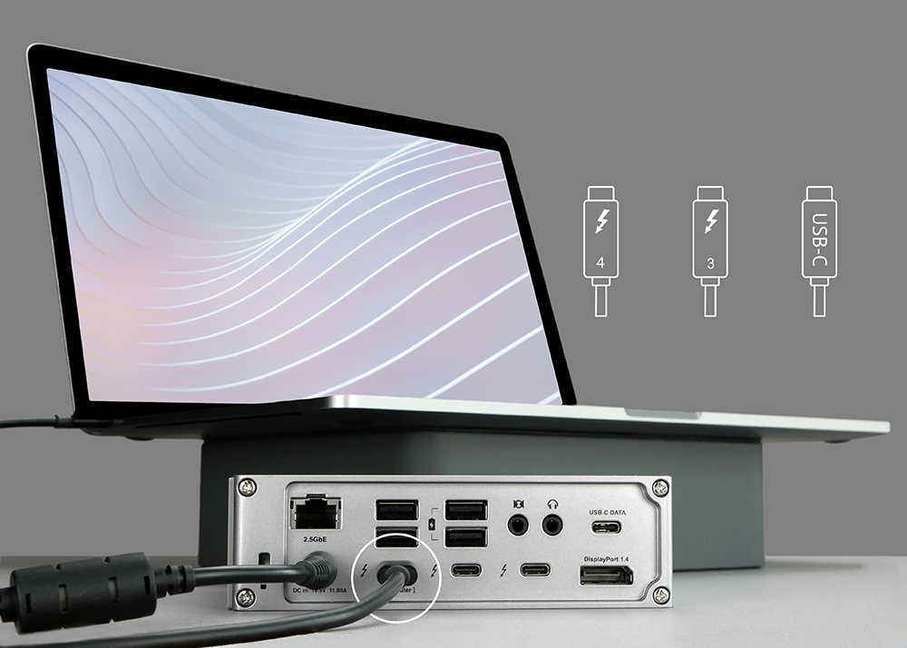 有名人芸能人】 SONNET Technologies 4つのThunderbolt 4ポートと8 Kディスプレイをサポート 最大1台の8K  2台の5Kモニタを接続 Mac Windowsに対応 Echo 11 Thunderbolt Dock ECHO-DK11-T4 